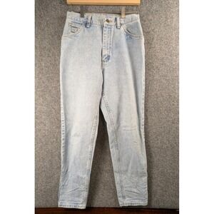 Vintage Wrangler For Women Denim High Rise Tapered Mom Jeans Size 8 x 30